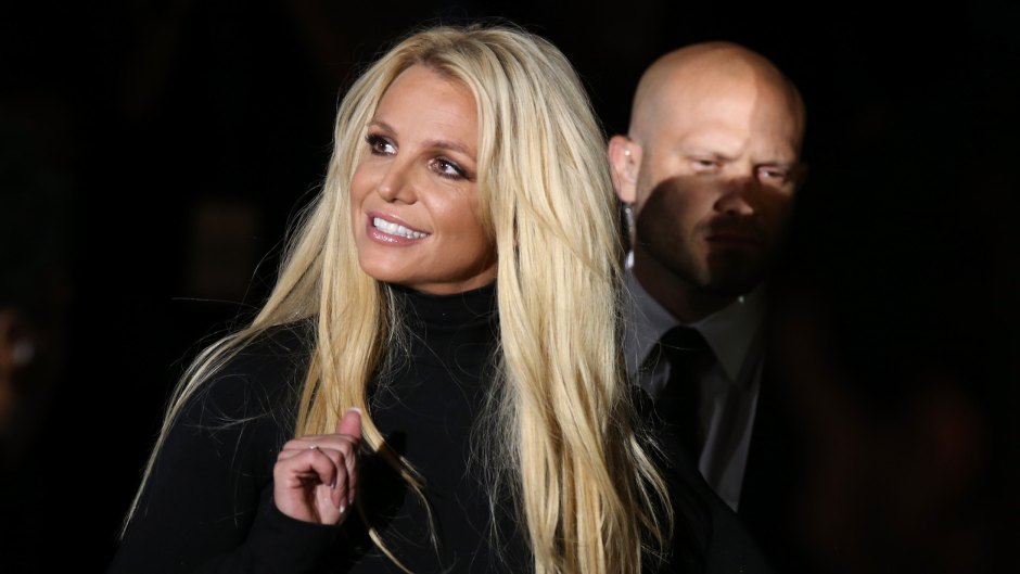 Britney Spears health status black dress