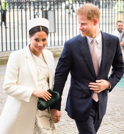 meghan markle wearing white with prince harry
