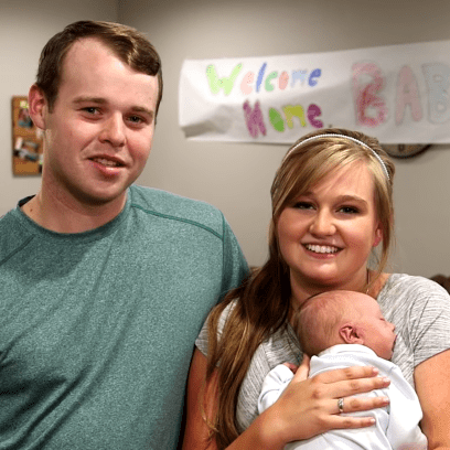Kendra Duggar Holds Baby Garrett With Joe Duggar
