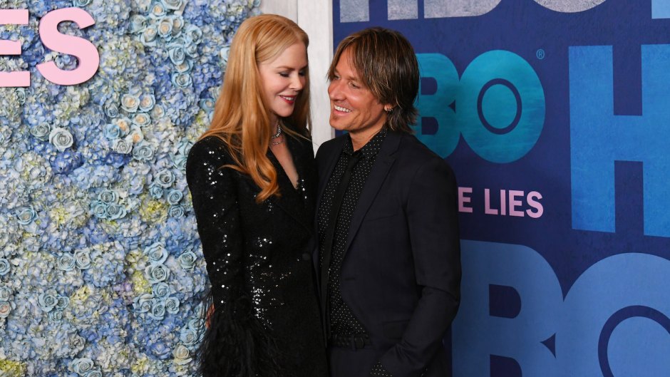 Keith Urban Smiling With Nicole Kidman