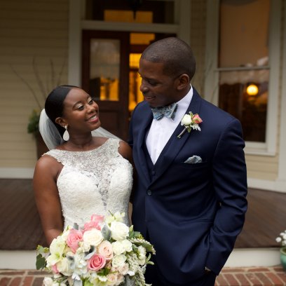 Gregory Okotie and Deonna McNeill on Married at First Sight Season 9