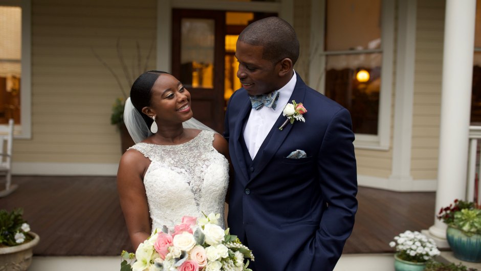 Gregory Okotie and Deonna McNeill on Married at First Sight Season 9