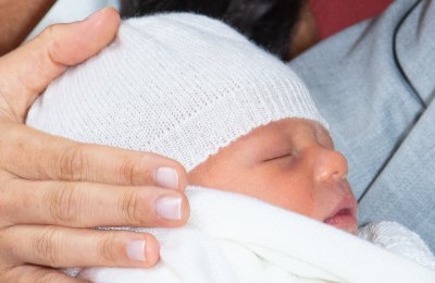 Archie New Baby Being Held by Meghan Markle