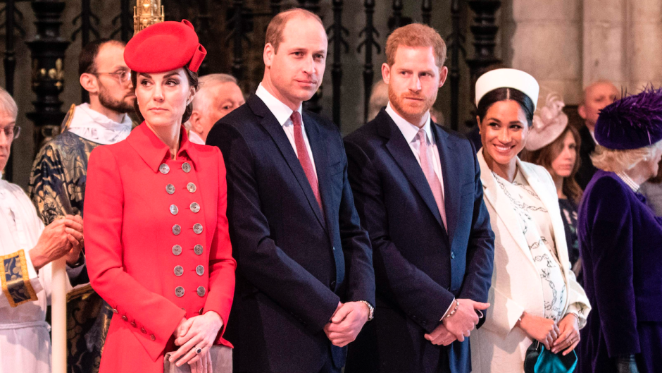 Meghan Markle, Prince Harry, Kate Middleton, Prince William