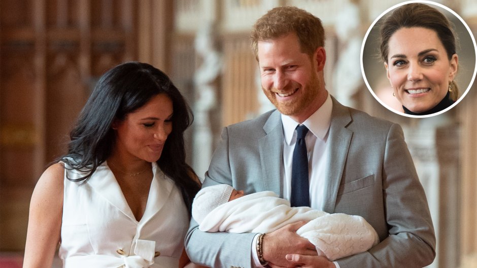 Royal Family Introduces Meghan Markle Son Archie Kate Middleton