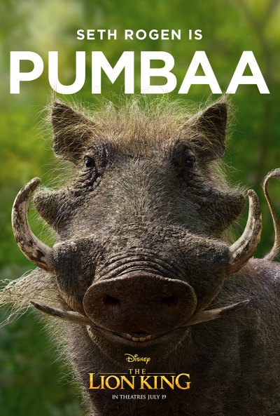 Fan Reactions The Lion King Live action Pumbaa