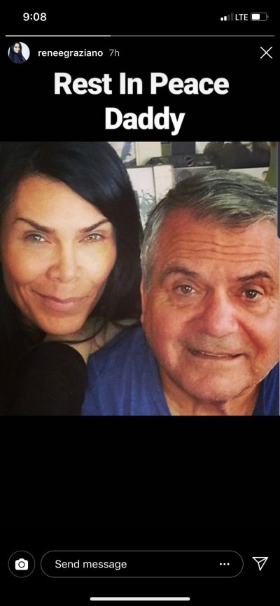 renee graziano father anthony dead