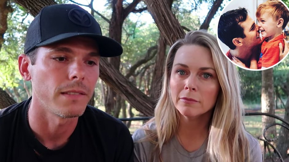 Granger Smith and Wife with Inset with Son River