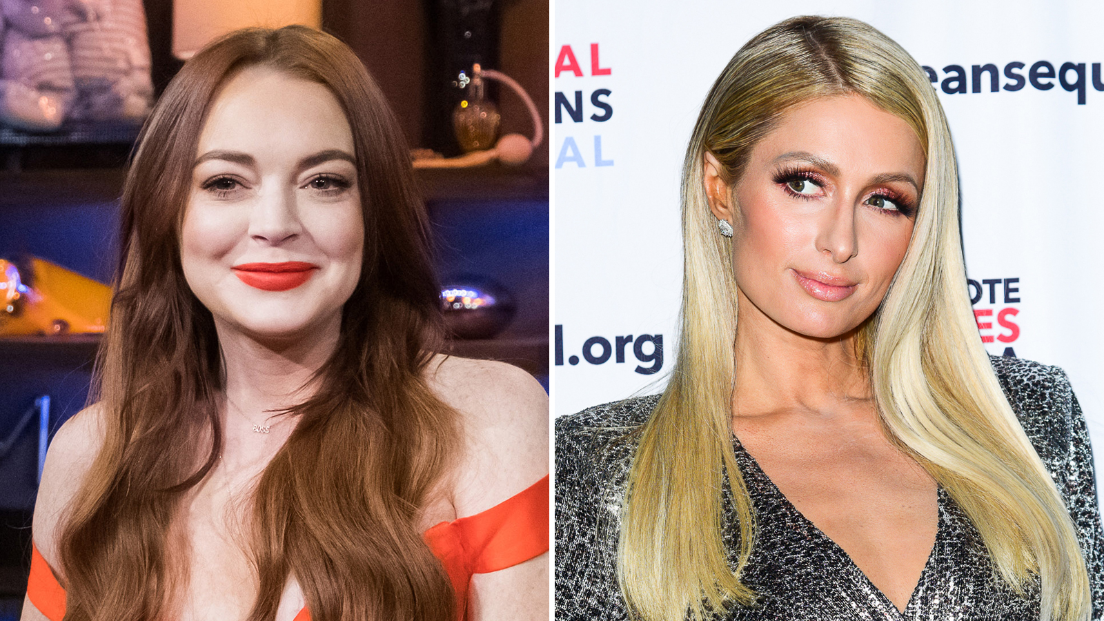 Lindsay Lohan Addresses Paris Hilton Feud Whos That?