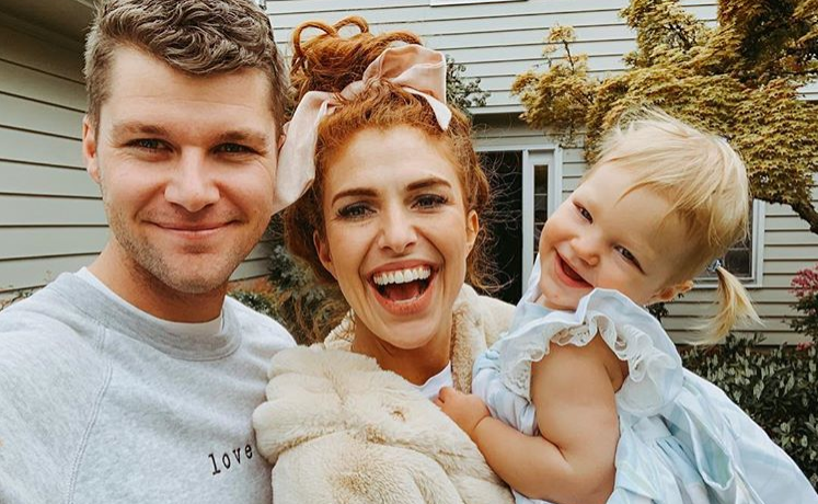 Audrey Roloff's Family Ember Rides Slide Alone