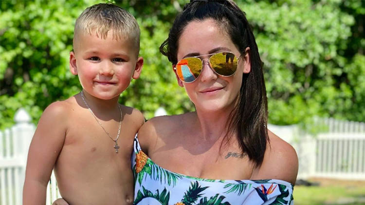 teen mom 2 jenelle evans reunites with her son kaiser at his fifth birthday party amid her ongoing custody battle