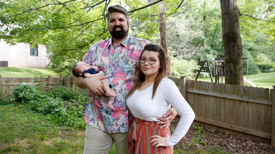 Amber Portwood with her baby James and Andrew Glennon Emergency Custody of Son