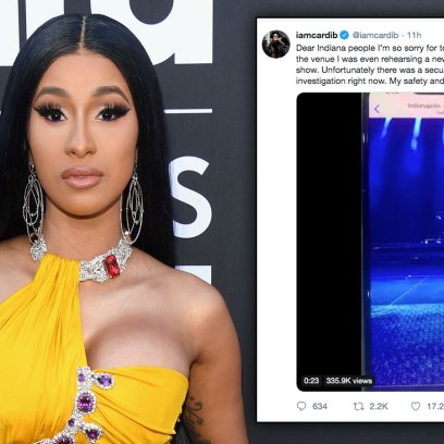 Cardi B Apologizes to Fans After 'Security Threat' at Concert: 'My Safety and Your Safety First'