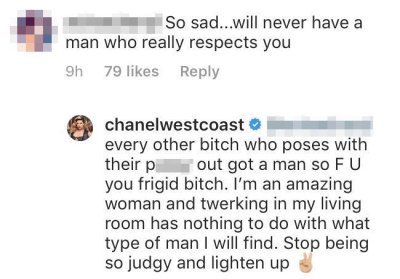 Chanel West Coast Troll Man Who Respects You