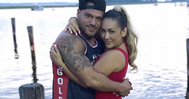 Jersey Shore Star Ronnie Ortiz Magro Hugs Jen Harley on the Fourth of July