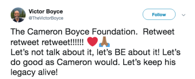 Victor Boyce on Twitter