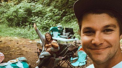 Jeremy and Audrey Roloff With Baby Ember Camping