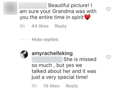 Amy Duggar Says Grandma Mary Is So Missed
