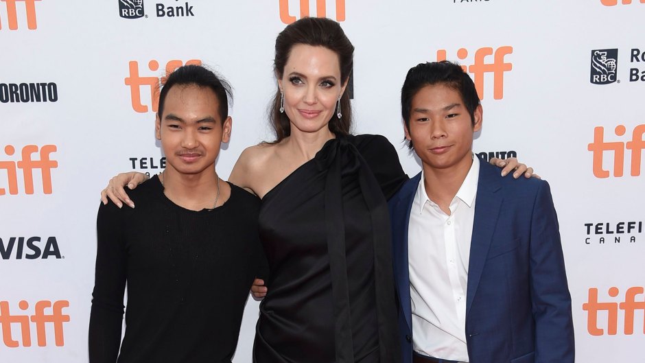 Angelina Jolie Proud Sons
