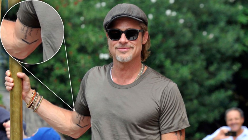 Brad Pitt Has a New Tattoo Next to the One He Got for Angelina Jolie