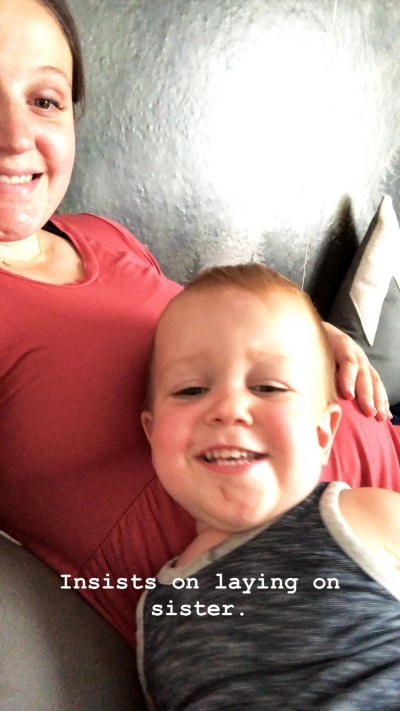 Jackson Roloff Lays on Pregnant LPBW Mom Tori Roloff's Baby Bump