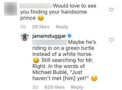 Jana Duggar Jokes About Finding Mr. Right