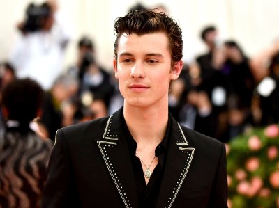 Shawn Mendes Wearing a Black Outfit at the Met Gala