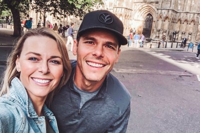 Amber Smith With Her Husband Granger Smith in England