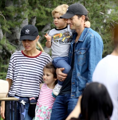 Ashton Kutcher and Mila Kunis Celebrate Daughter Wyatt's Birthday at Disney