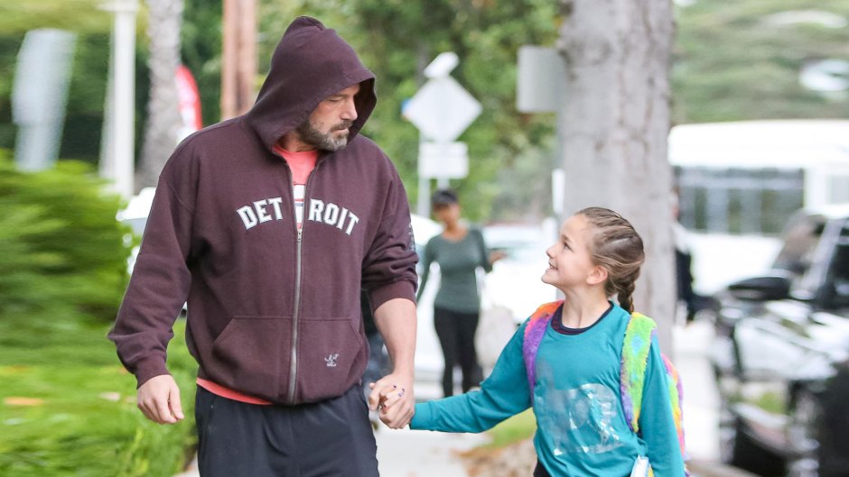 Ben Affleck Out on Daddy Duty With Two Kids