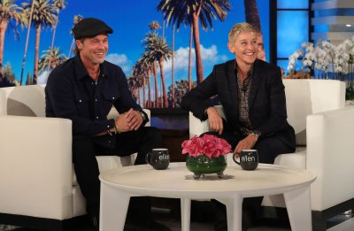 Brad Pitt on “The Ellen DeGeneres Show”