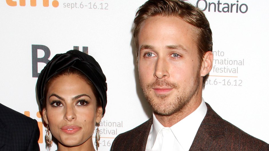 Eva Mendes and Ryan Gosling at 'The Place Beyond The Pines' film premiere