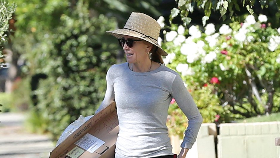 Felicity Huffman Wearing a Hat While Walking in LA