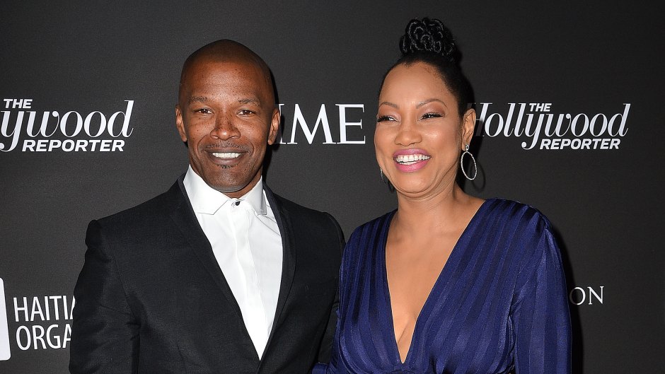 Jamie Foxx and Garcelle Beauvais Smile on Red Carpet