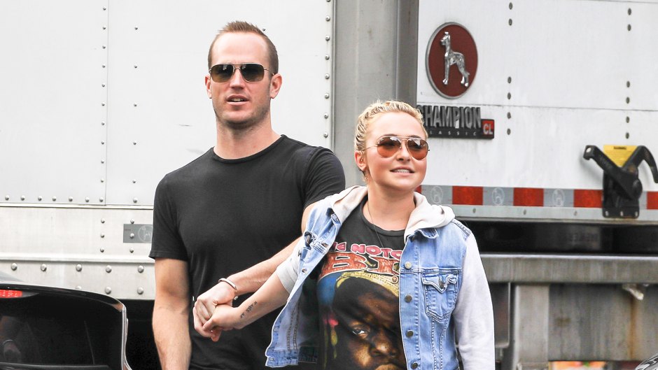 Hayden Panettiere Holding Hands Brian Hickerson Brother New York City