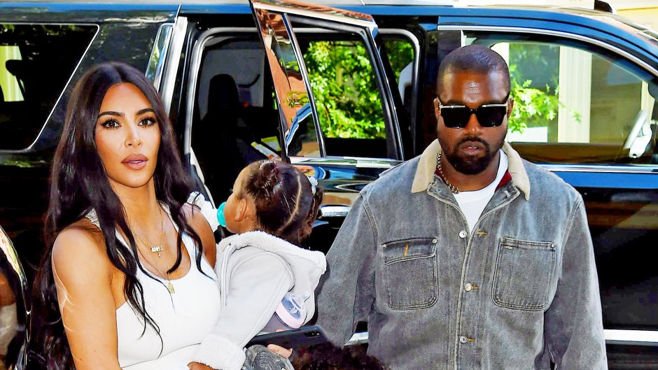 Kim Kardashian and Kanye West in New York City Ahead of Jesus Is King Show in Queens