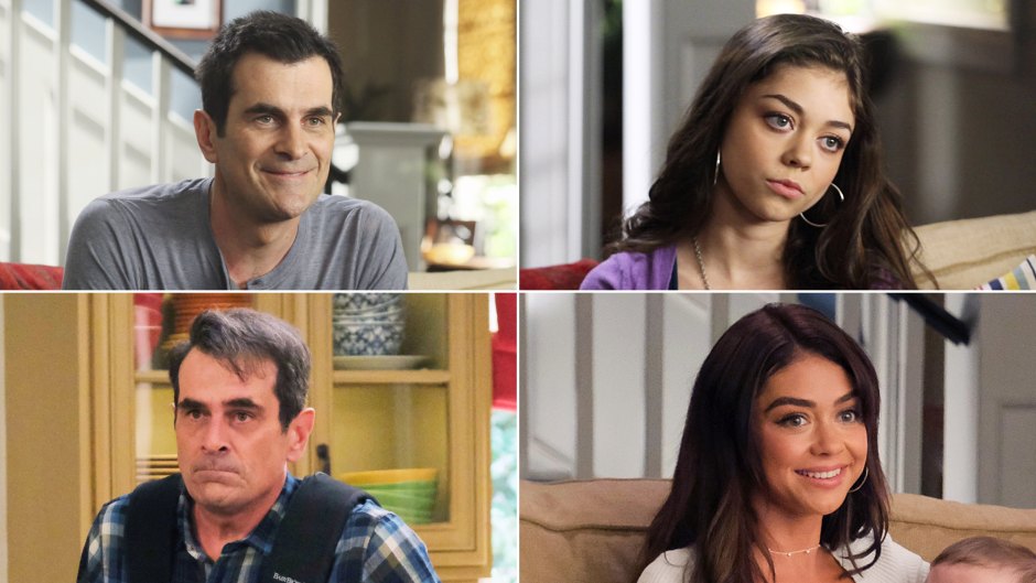 Modern Family Then and now