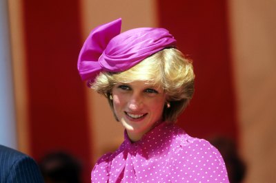 Princess Diana at a Royal Garden Party