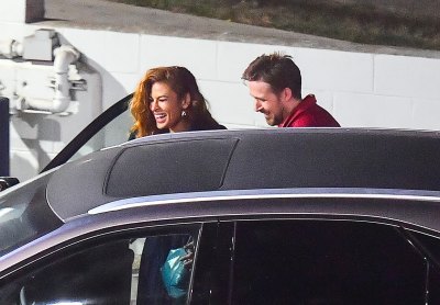 Ryan Gosling and Eva Mendes on Date Night
