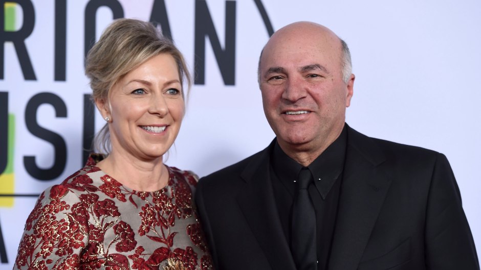 Kevin and Linda O'Leary Smiling on Red Carpet