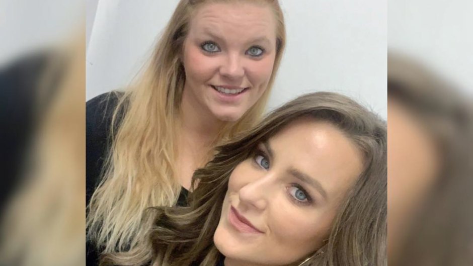 teen mom 2 star leah messer poses for cute selfie with her sister victoria teen mom 2 leah messer congratulates sister victoria on third pregnancy