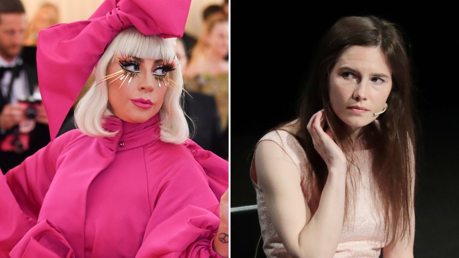 Side-by-Side Photos of Amanda Knox and Lady Gaga
