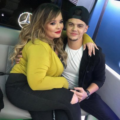 Catelynn Lowell and Tyler Baltierra Cuddle Up