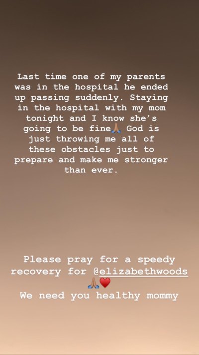 Jordyn Woods Revealing Her Mom is in the Hospital