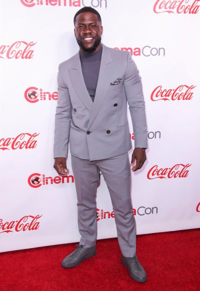 Kevin Hart Wears a Suit at a Red Carpet Event