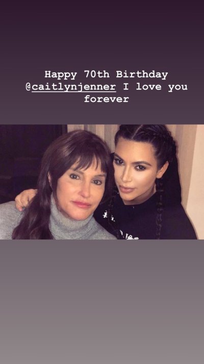 Kylie Jenner Kim Kardashian Wish Caitlyn Jenner a Happy 70th Birthday Amid Family Rift