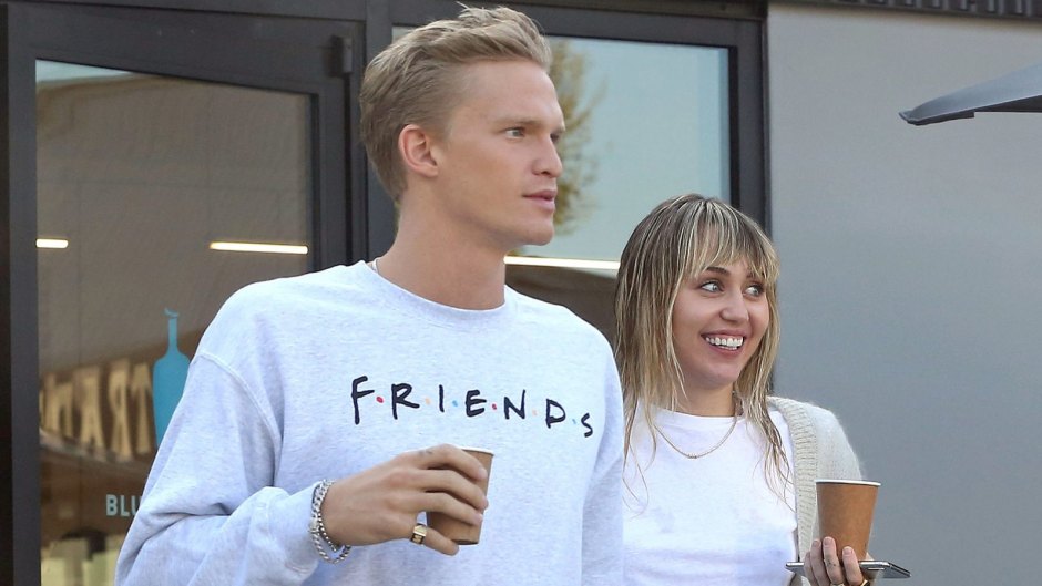 Miley Cyrus and Cody Simpson Getting Coffee
