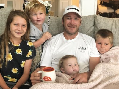 Bode Miller With His Kids