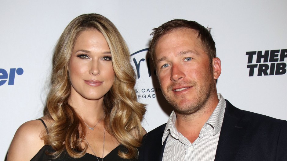 Bode Miller Wearing a Suit With His Wife