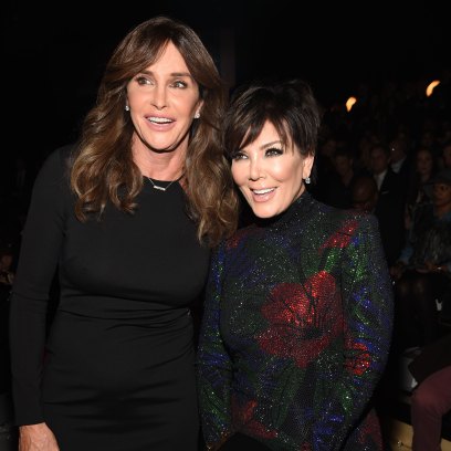 Caitlyn and Kris Jenner Smiling